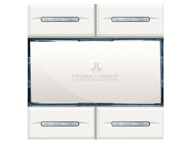 Axolute Сценарный выключатель может быть настроен на 4 независимых сценария, сохраненных в сценарном