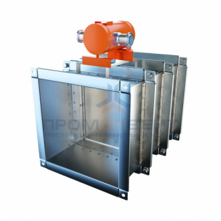 Клапан прямоугольный ФКС-4М (180) Взрывозащищённый