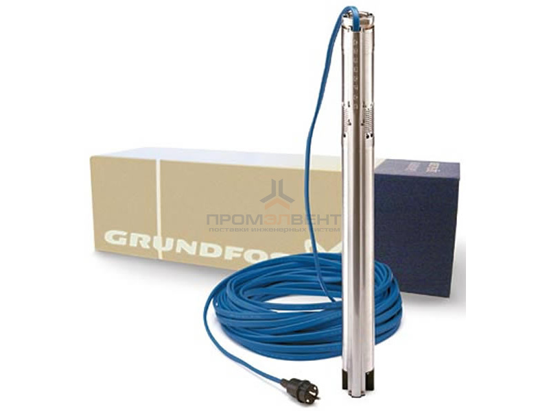 Насос скважинный Grundfos SQ 3-105, с кабелем 80м