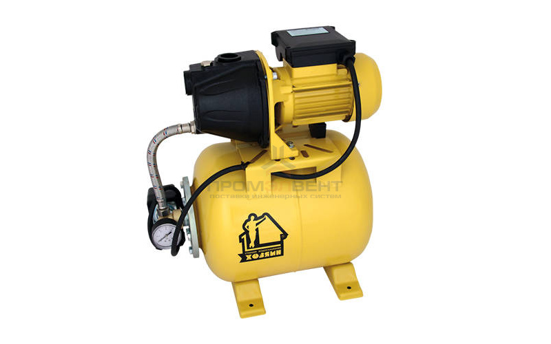 Насосная станция Хозяин НЧ-1000 - 0,95 кВт (однофазный, Hmax 50м, Qmax 55 л/мин)