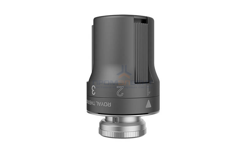 Головка термостатическая жидкостная Royal Thermo - M30x1.5 (цвет черный)