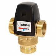 Клапан термостатический смесительный ESBE VTS522 - 1" (НР, PN10, Tmax 110°C, настройка 45-65°C)