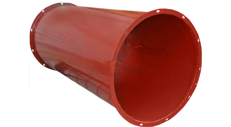 Прямые участки воздуховода (сварные круглые)