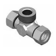 Тройник FixLock с отводом с внутренней резьбой Meibes Ду20 (1"FL x 3/4"BP x 1"FL)