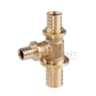 Тройник переходной REHAU PLATINUM - 25 x 20 x 25 (бронза, для труб из сшитого полиэтилена RAUTITAN)