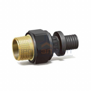 Переход на наружную резьбу Varmega Slide-fit - 16 x 3/4" (для труб из сшитого полиэтилена)