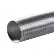25ВА воздуховод гибкий алюминиевый гофрированный