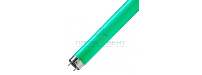 Люминесцентная лампа T8 Osram L 18 W/66 G13, 590 mm, зеленая