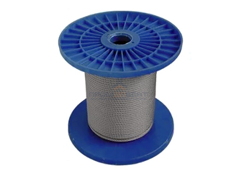 Трос стальной, толщина 3 мм  уп. 200м