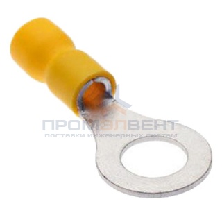 Наконечник кольцевой изолированный НКИ 2.5–6.0мм2 М8 48А жёлтый (100шт.)