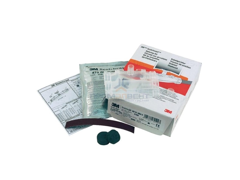 Соединительная заливная муфта 3M Scotchcast 91-NBA3 4х16мм2 - 4х25мм2; 5х6мм2 - 5х16мм2