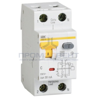 Дифференциальный автомат АВДТ 32 C20 30мА ИЭК