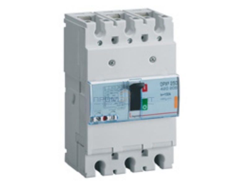 Автоматический выключатель Legrand DPX3 250 3P 200А 25kA (автомат)