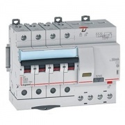 Дифавтомат Legrand DX3 АВДТ 4П C63А 300MA тип AC 7 модуля