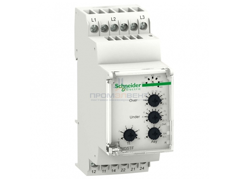 Мультифункциональное реле контроля фаз 194-528В Schneider Electric