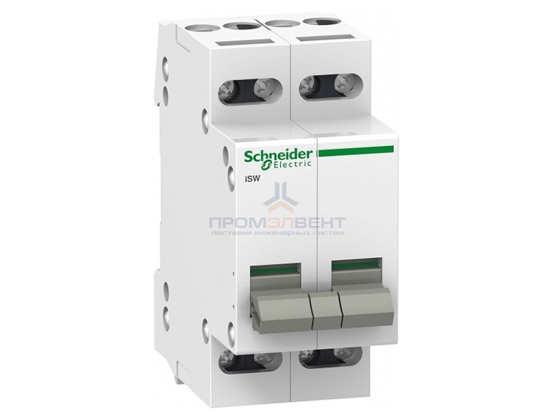 Выключател нагрузки iSW Acti 9 Schneider Electric 4П 32A (модульный рубильник)