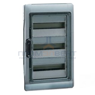 Бокс Legrand Plexo IP65 накладной на 36 (3х12) модулей с шинами N+PE с прозрачной дверью