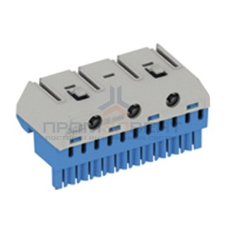 Клеммник самозажимной ABB N11x4+3x25мм ZK113B