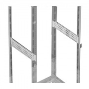 Рейки боковые, широкая, для шкафов CQE глубиной 1200мм, 1 упаковка - 4шт.