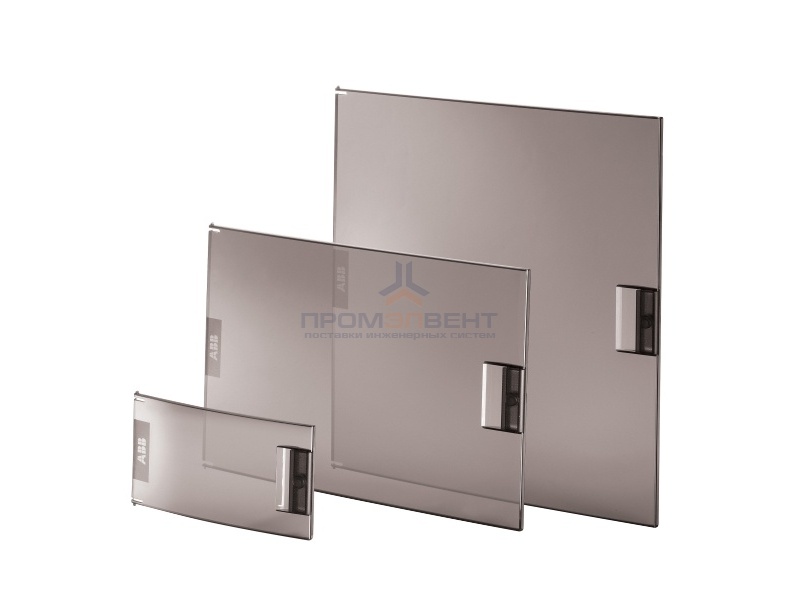 Дверь прозрачная 12 модулей ABB Mistral41 настенный