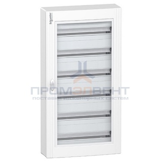 Щит навесной Schneider Electric Pragma (6х24) 144 модуля с прозрачной дверью с клемниками N+PE