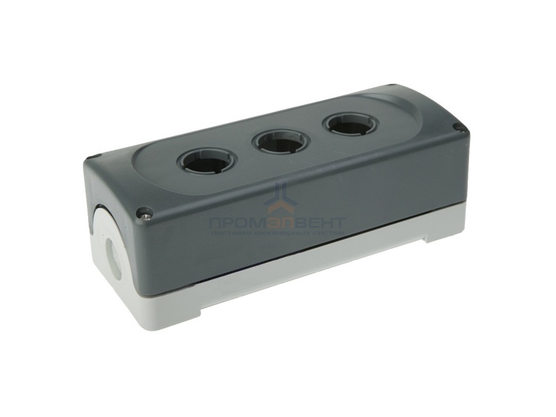 Корпус кнопочного поста ABB MEP-3-0 на 3 элемента пластиковый