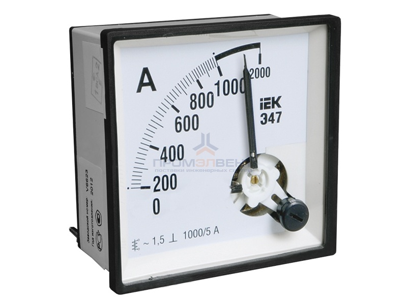 Амперметр Э47 2000/5А кл. точн. 1,5 96х96мм
